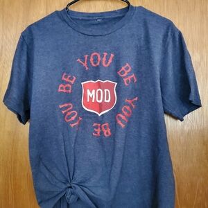 Blue Graphic T-Shirt